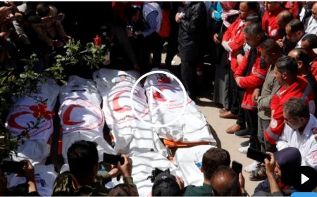 مجزرة المسعفين في رفح..إعدام  "وحشي غير مسبوق"