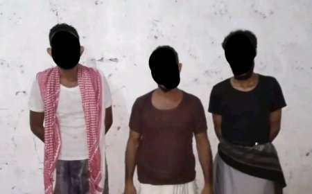 الاجهزة الامنية في أبين تلقي القبض ثلاثة متهمين بتزوير سند شركة الشواحي للصرافة