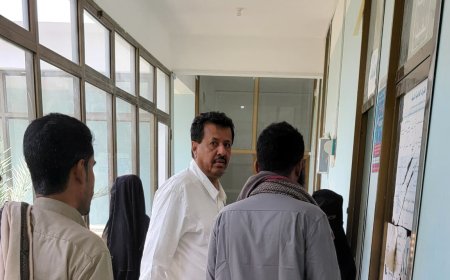 مدير عام رضوم يشيد بمستوى الخدمات الصحية التي يقدمها مستشفى رضوم العام ويثمن جهود المحافظ ومؤسسة خليفة والجهات الداعمة