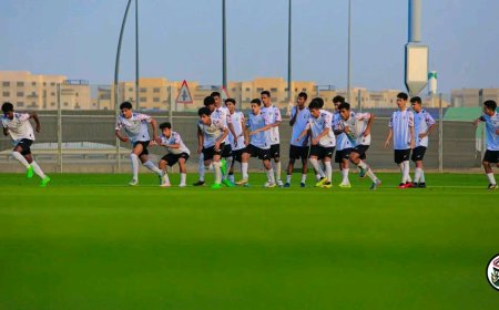 الأحمر الصغير ينهي تحضيراته للقاء إندونيسيا