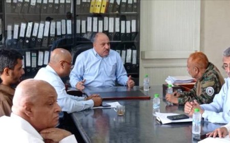 مدير عام الكهرباء يترأس اجتماعاً للتحقيق في أعمال تخريبية استهدفت محطة الحسوة بعدن