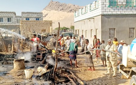 معسكر الحمراء يتدخل في إخماد النيران التي التهمت أحد المنازل بمدينة ميفع