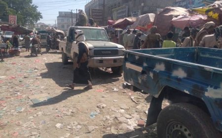 الاجهزة الامنية في أبين تلقي القبض على قاتل المواطن نصار علي ناصر القميشي في لودر