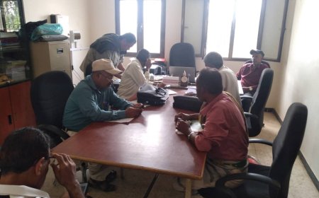 جرفوش واليوسفي يتفقدان سير العمل والانضباط الوظيفي في مكتب التربية والتعليم بخنفر