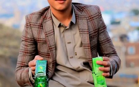 بائع شامبو بنصف جسد يتحدى الاعاقة