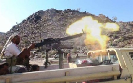 عاجل.. مليشيا الحوثي تستهدف بالمدفعية مواقع الجيش بالضباب غربي المدينة والجيش يرد على مصادر النيران