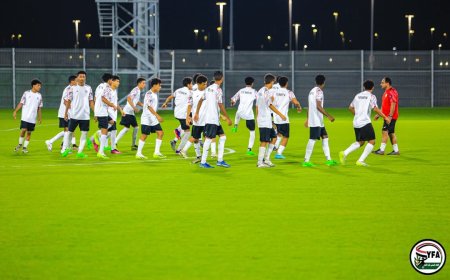 غدًا الخميس.. الأحمر الصغير أمام آخر مواجهة مع المنتخب الكوري