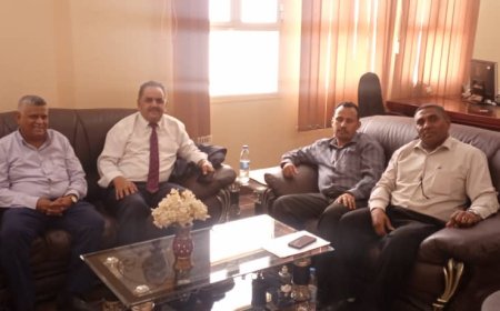 باسردة يبحث مع نائب مدير الاتحاد العربي للتطوع عدد من المواضيع المشتركة بين الجانبين