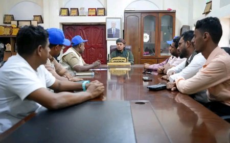 محافظ سقطرى يناقش مع منظمة "هاد" المشاريع التنموية الجديدة وتحديث المشاريع السابقة