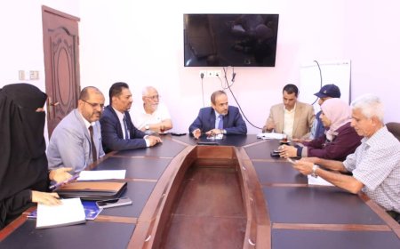 الوزير الوصابي يناقش التحضيرات النهائية لعقد المؤتمر الطلابي العلمي الأول للبحث والابتكار في عدن