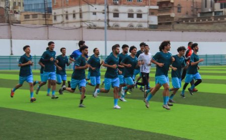 شعب صنعاء يستأنف تدريباته بعد إجازة عيد الفطر