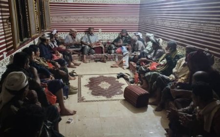 بقيادة العميد حيدرة السيد.. جهود أمنية وصلح لتهدئة التوتر القبلي بين آل علي وآل بلعيدي بأبين