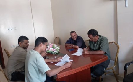 الإعلام الرياضي والملتقى الرياضي بمديرية الشحر والمناطق الشرقية يوقعان إتفاقية تعاون مشترك