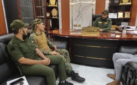 العميد الشوحطي يلتقي المقدم كرم حمران ويؤكد على التكامل المؤسسي وتعزيز الشراكة الأمنية والمجتمعية في لحج