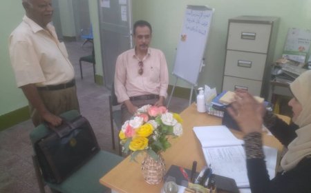 مدير عام مستشفى الأمراض النفسية والعصبية يقوم بجولة تفقدية لأقسام المستشفى ويطلع على سير العمل