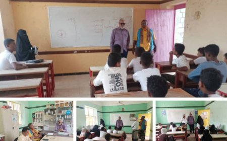 رئيس التوجيه التربوي (تبن) يتفقد عددا من المدارس ويشيد بالجهود المبذولة لضمان انطلاق العملية التعليمية