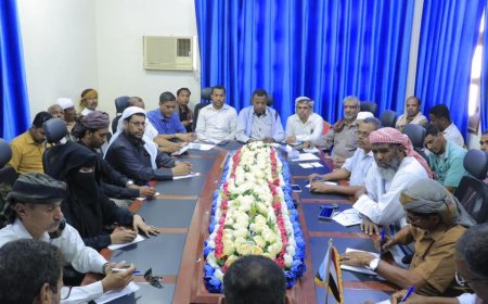 تنفيذية انتقالي وادي وصحراء حضرموت تحذر من مشاريع الفوضى واستهداف قوات النخبة لإبقاء قوات الاحتلال بالوادي