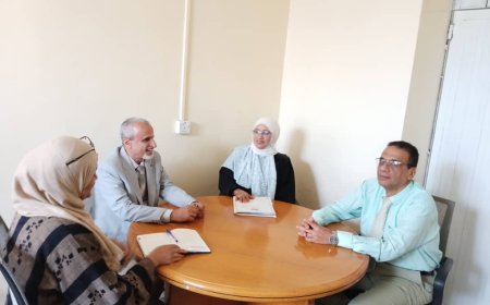 الوكيل الشبحي والكمال يلتقيان بالملحق الثقافي بسفارتنا بالمملكة الأردنية الهاشمية