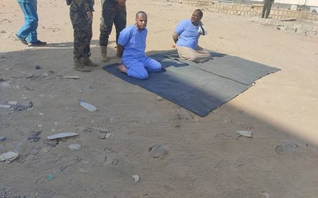 نيابة استئناف مأرب تنفذ حكم الإعدام  رميا بالرصاص حتى الموت تعزيراً بحق مدانين بواقعة قتل واغتصاب لحدث