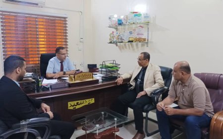 مدير عام التعليم الفني يناقش إنجازات مشروع تطوير تخصص التبريد والتكييف في لقاء مع مؤسسة العون للتنمية