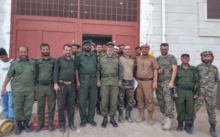 تسليم مسؤولية السجن المركزي بلحج بنجاح وشفافية
