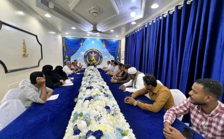 انتقالي حضرموت يعلن عن إقامة فعالية جماهيرية كبرى داعمة للنخبة الحضرمية في الـ ٢٤ من أبريل القادم بالمكلا