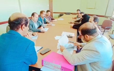 اجتماع اللجنة الفرعية للاختبارات بمحافظة شبوة