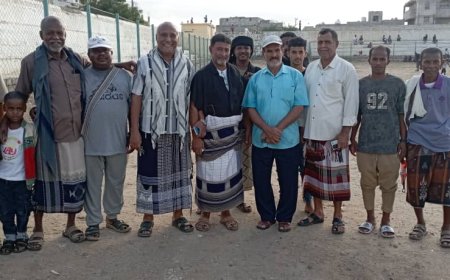 بتوجيهات محافظ أبين.. الراعي ينفذ نزول إلى ملعب البيتي لعمل الدراسة الهندسية