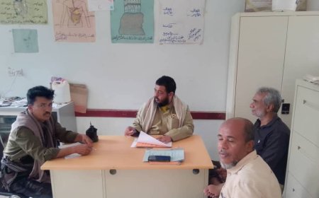 مكتب تربية ميفعة يتفقد سير الاختبارات النهائية في عدد من مدارس مدينة الحوطة