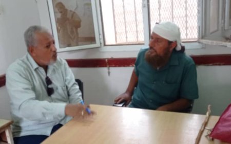 استئناف الدراسة في مدرسة القمندان محور لقاء رئيس التوجيه التربوي في تبن