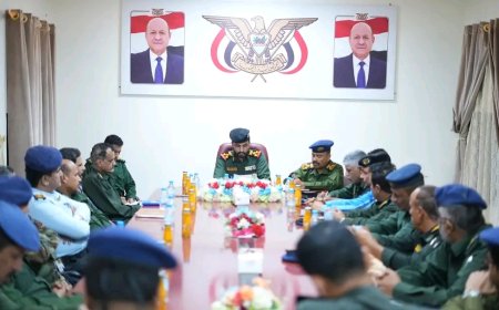 اجتماع أمني موسع بسيئون: العميد بن حبيش يشيد بجهود الوحدات الأمنية ويؤكد على رفع الجاهزية وتعزيز التنسيق الأمني بوادي حضرموت