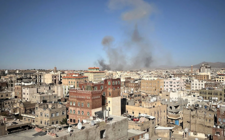صنعاء.. غارات عنيفه وغير مسبوقه متتالية وانفجارات تهز المنازل