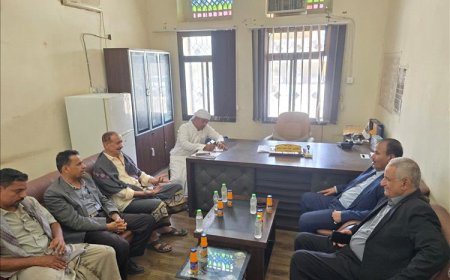 لقاء مشترك بين نيابة استئناف سيئون والسلطة المحلية لتعزيز التعاون المشترك