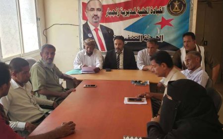 رئيس تنفيذية انتقالي أبين يلتقي بالهيئة التنفيذية لانتقالي زنجبار ويشدد على ترسيخ العمل المؤسسي