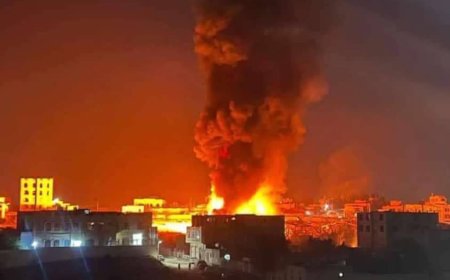 غارات وانفجارات في صنعاء