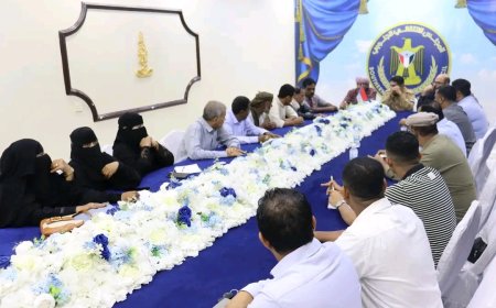 انتقالي حضرموت يقر الاستعداد والجاهزية لفعالية حضرموت أولًا الحاشدة ويسمى لجان خدمة الحشود