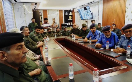 اجتماع تنسيقي في إدارة أمن لحج لمناقشة التحضيرات لأسبوع المرور العربي 2025م