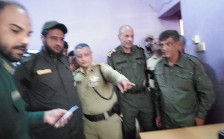 العميد ناصر الشوحطي واللواء سند جميل يدشنان العمل بالسجل المدني الإلكتروني في محافظة لحج