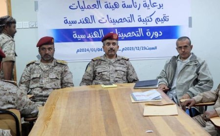 رئيس هيئة العمليات يشيد بجهود وحدة التحصينات الهندسية في مختلف الجبهات