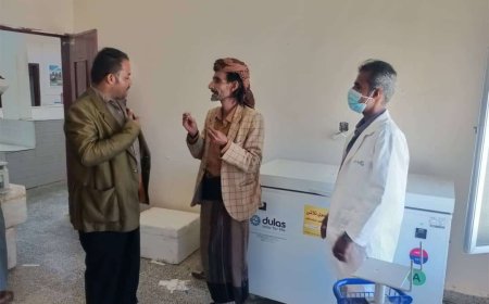 رئيس تنفيذية انتقالي جيشان يتفقد مركز المسوح الطبي بالمديرية