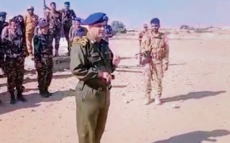 مدير أمن أبين يتفقد مقر القوات الخاصة ويشيد بجاهزيتها