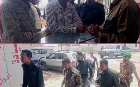 الشدادي يدشن الحملة الأمنية لصيدليات زنجبار والتحقق من كيفية صرف الأدوية المخدرة فيها