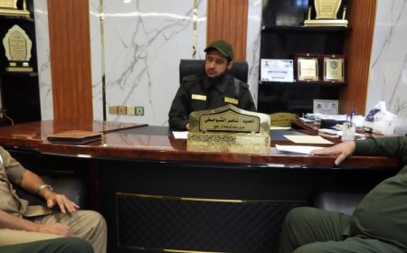 اللواء محمود مثنى يشيد بما من إنجازات أمنية وعمل مؤسسي في أمن لحج وانطباع يحمل الكثير من الاعتزاز. 