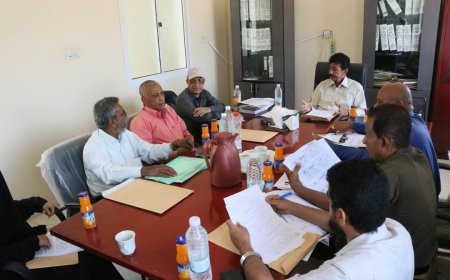 المجلس الأكاديمي في جامعة أبين يعقد اجتماعه الدوري لشهري مارس وأبريل 2025م