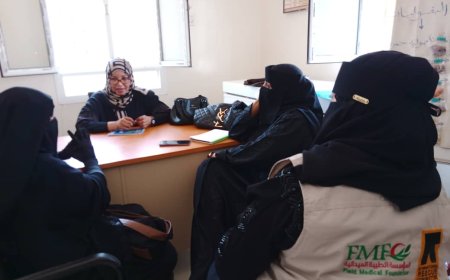 زيارة ميدانية لمتابعة سير مشروع "الحد من المرض والعنف وسوء المعاملة" في منطقة الميوح