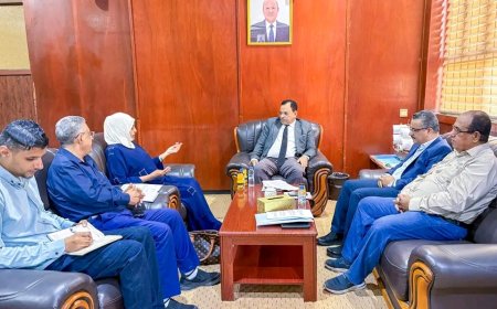اللواء السقطري يطلع على الأعمال الجارية للتحضير لإنعقاد ورشة إنتاج "البن"