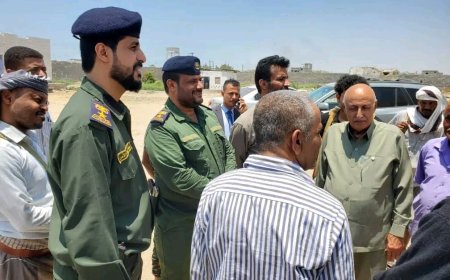 لقاء يبحث أوضاع إصلاحية السجن المركزي في أبين