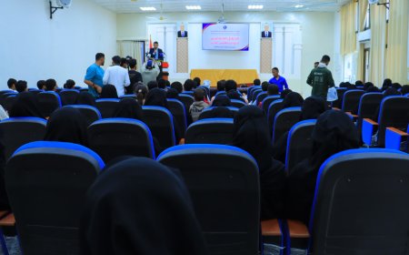 اختتام المؤتمر العلمي الثاني لطلبة جامعة إقليم سبأ