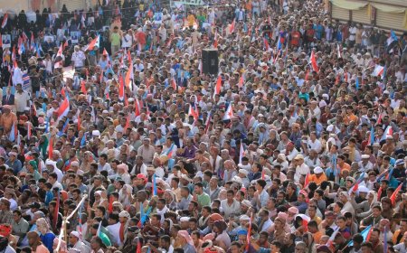 بمشاركة قيادات من المجلس.. حضرموت تحيي الذكرى التاسعة لتحرير ساحل حضرموت بمليونية "حضرموت أولًا" دعمًا للنخبة الحضرمية