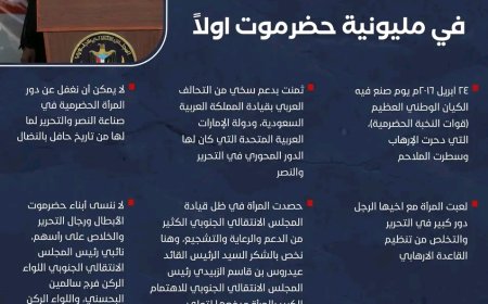 أبرز ماجاء في كلمة المرأة بمليونية "حضرموت أولًا